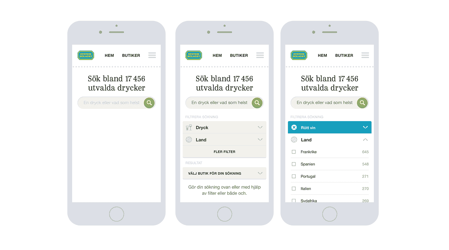 Systembolaget-search